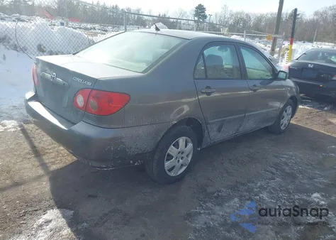 2006 Toyota Corolla Le из США, поврежденный, VIN 2T1BR32E76C687047
